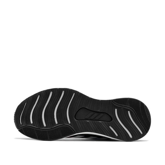 NEW Adidas FortaRun Shoes Size 5.5Y / 7 Women’s H04112 Black Pink - Picture 3 of 8